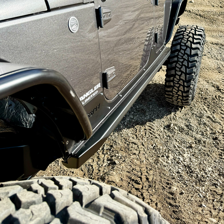 Savvy Rock Sliders Krawler Lite (Bolt On) - 2007-2018 Jeep JKU