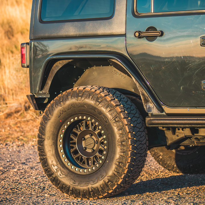 Savvy Rear Inner Fenders (High Clearance Aluminum) - 2007-2018 Jeep JK/JKU