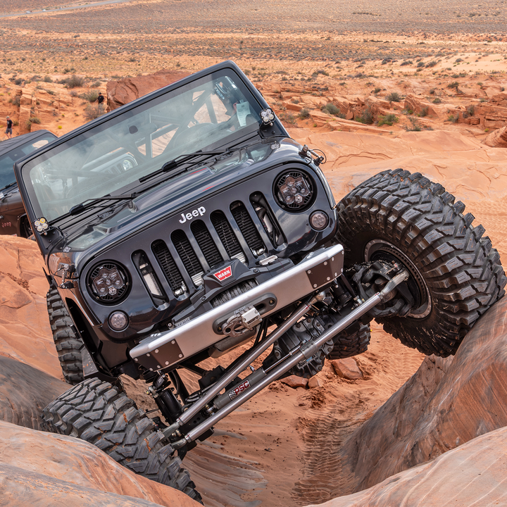 Savvy Front Bumper without Hoop (Legacy 6061 Aluminum) - 2007-2018 Jeep JK/JKU