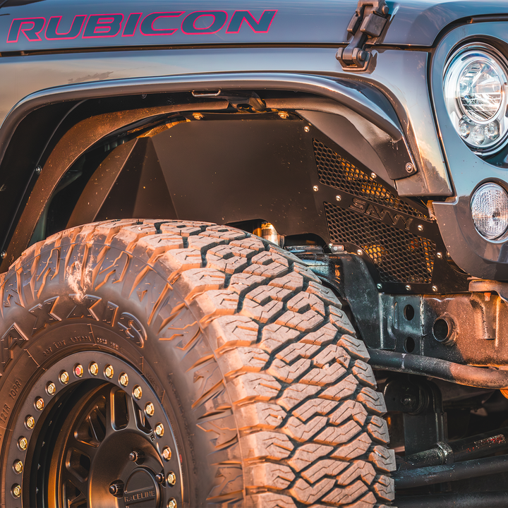 Savvy Front Inner Fenders (High Clearance Aluminum) - 2007-2018 Jeep JK/JKU