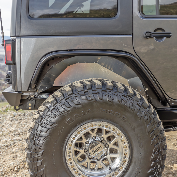 Savvy Rear Inner Fenders (High Clearance Aluminum) - 2007-2018 Jeep JK/JKU
