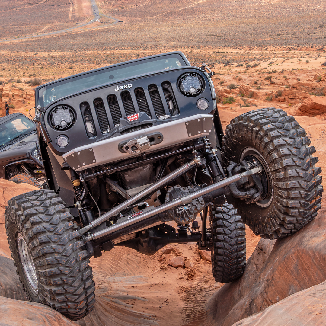 Savvy Front Bumper without Hoop (Legacy 6061 Aluminum) - 2007-2018 Jeep JK/JKU