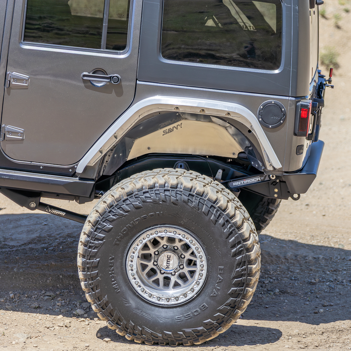 Savvy Ultra Highline Fender Kit (Aluminum Front & Rear Fenders) - 2007-2018 Jeep JK/JKU