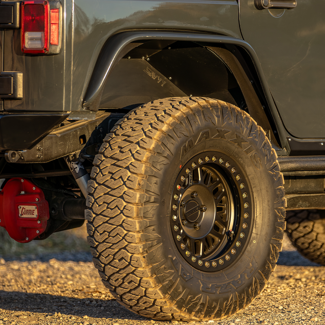 Savvy Rear Inner Fenders (High Clearance Aluminum) - 2007-2018 Jeep JK/JKU