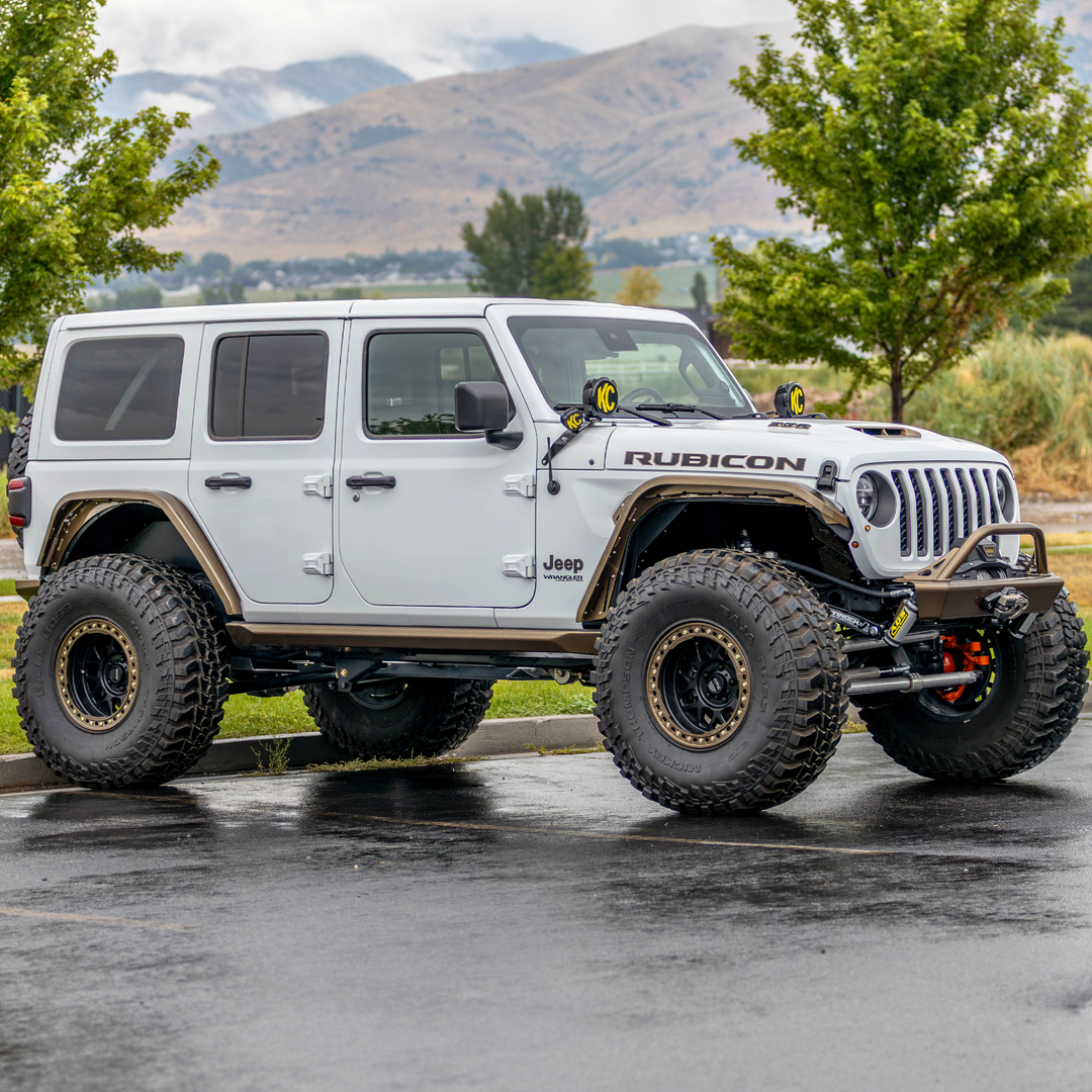 Savvy Ultra Highline Fender Kit (Aluminum Front & Rear Fenders) - 2018-2027 Jeep JL/JLU