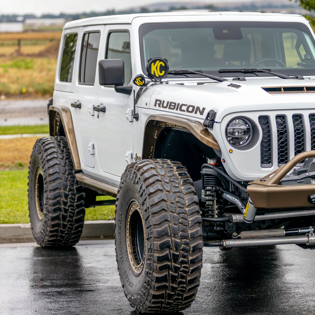 Savvy Ultra Highline Fender Kit (Aluminum Front & Rear Fenders) - 2018-2027 Jeep JL/JLU