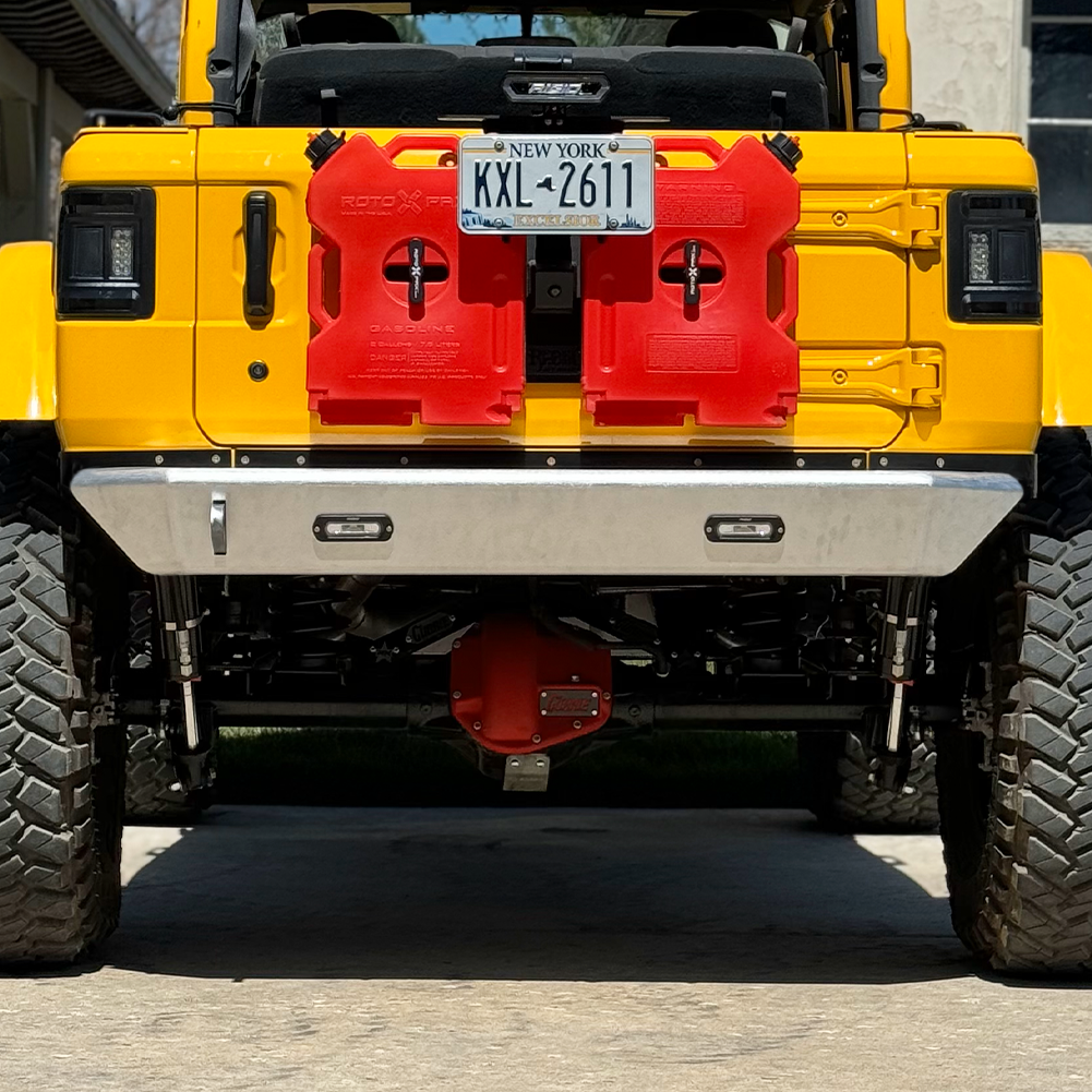 Savvy Rear Bumper (Legacy 6061 Aluminum) - 2018-2026 Jeep JL/JLU
