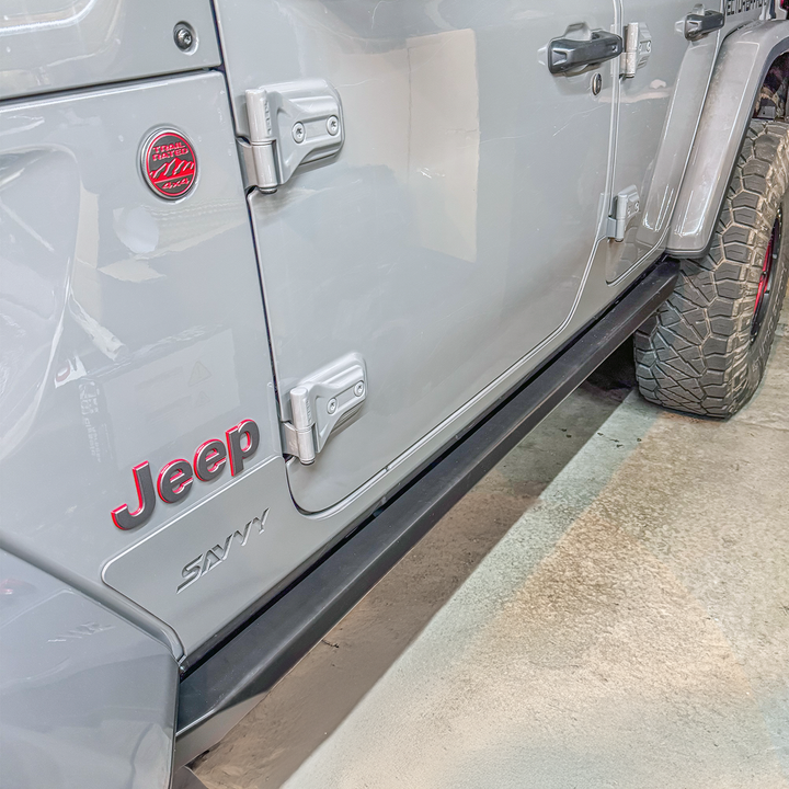 Savvy Rocker Armor Trim Kit (Lightweight Aluminum) - 2018-2026 Jeep JLU