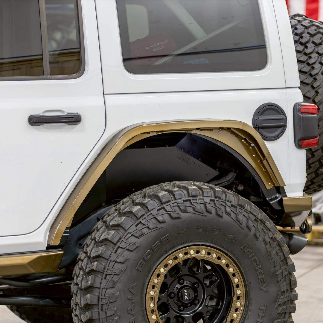 Savvy Rear Ultra Highline Fenders (Aluminum) - 2018-2026 Jeep JL/JLU