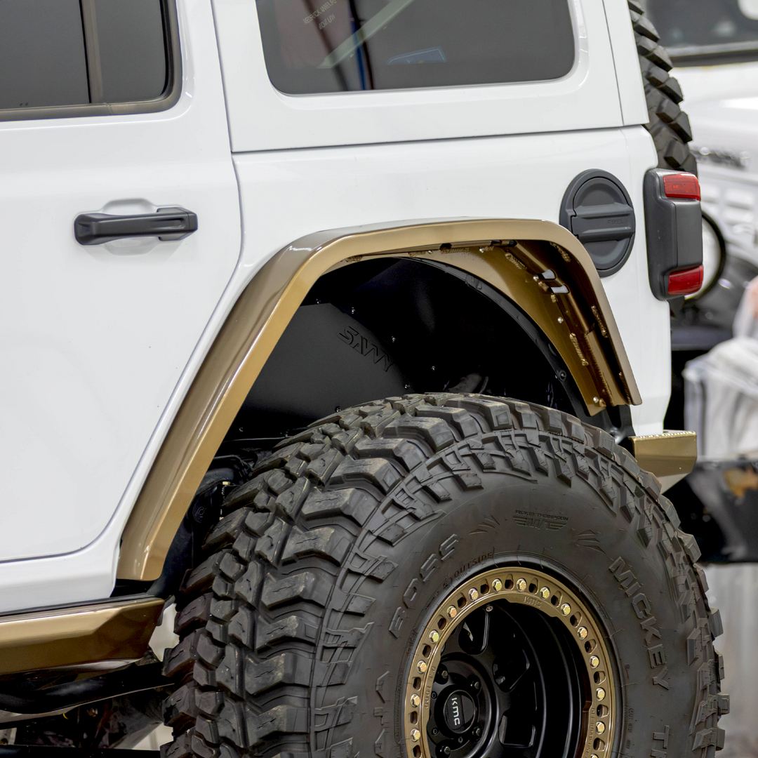 Savvy Rear Ultra Highline Fenders (Aluminum) - 2018-2026 Jeep JL/JLU