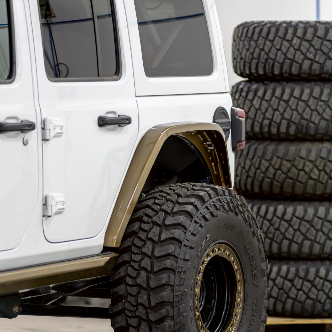 Savvy Rear Ultra Highline Fenders (Aluminum) - 2018-2026 Jeep JL/JLU