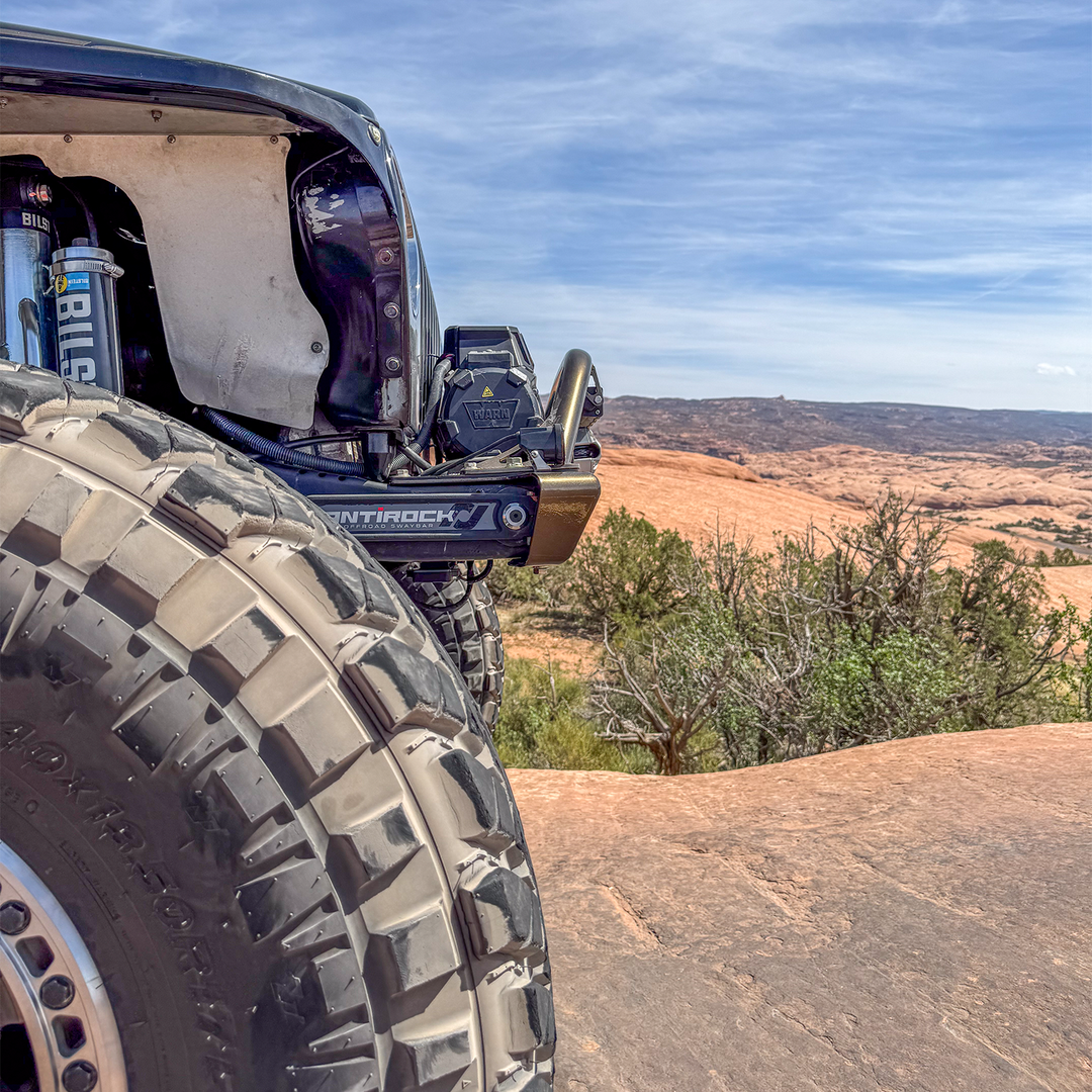Savvy Front Bumper with Hoop (Legacy 6061 Aluminum) - 1996-2006 Jeep TJ/LJ