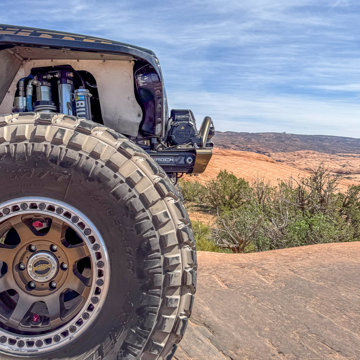 Savvy Front Bumper with Hoop (Legacy 6061 Aluminum) - 1996-2006 Jeep TJ/LJ