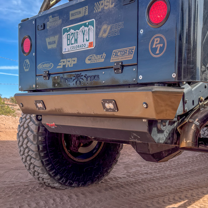 Savvy Rear Bumper (Legacy 6061 Aluminum) - 1997-2006 Jeep TJ/LJ