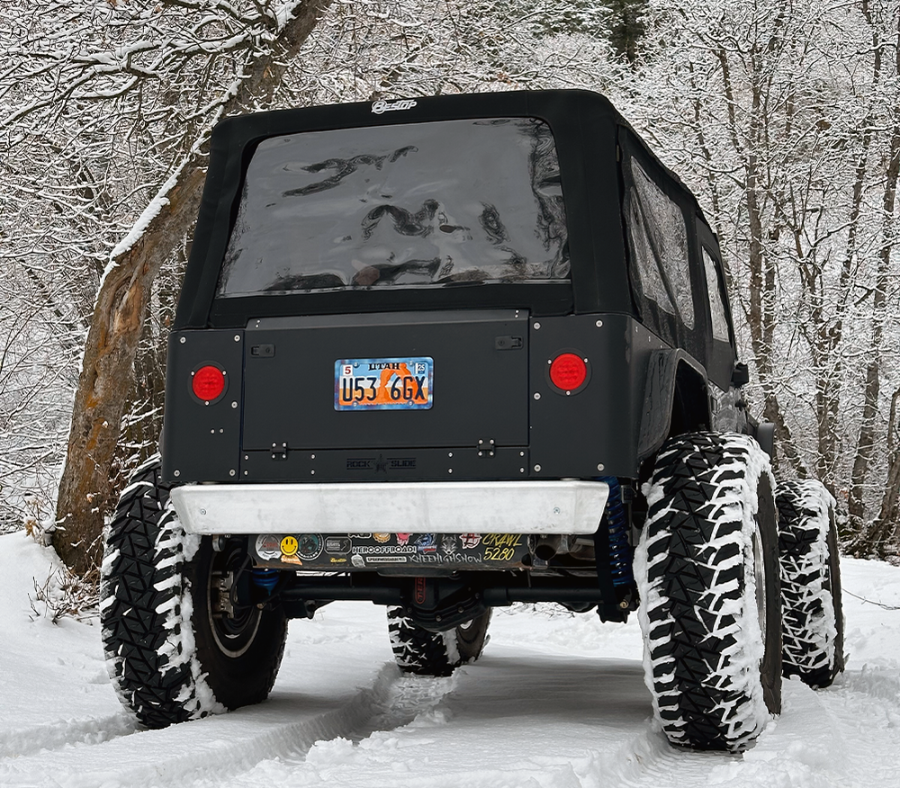 Savvy Rear Bumper (Legacy 6061 Aluminum) - 1997-2006 Jeep TJ/LJ