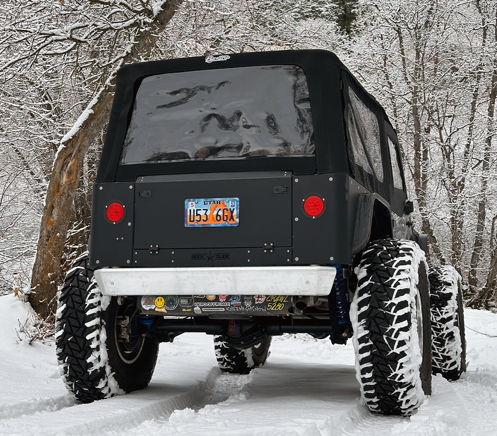 Savvy Rear Bumper (Legacy 6061 Aluminum) - 1997-2006 Jeep TJ/LJ