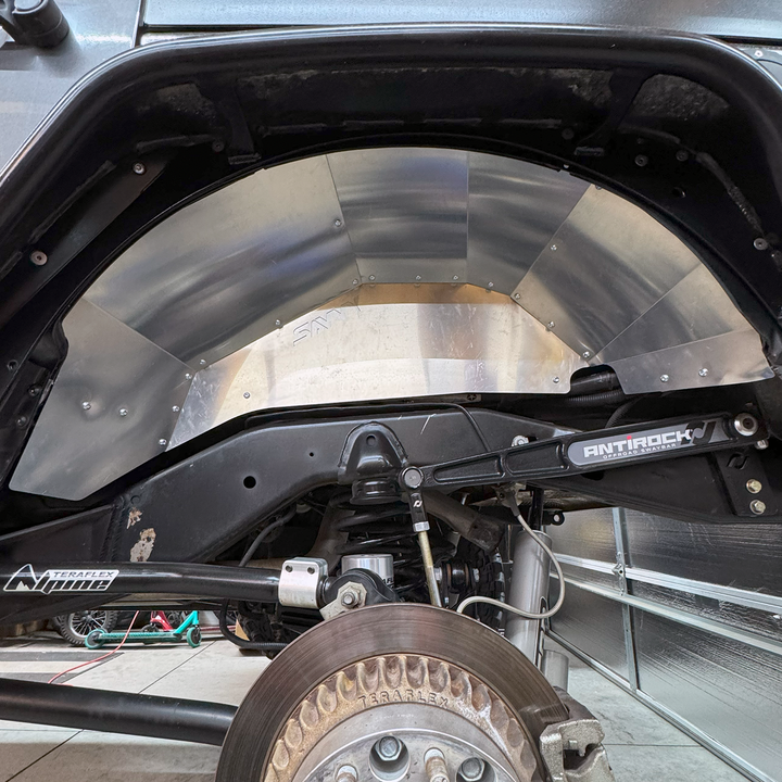Savvy Rear Inner Fenders (High Clearance Aluminum) - 2007-2018 Jeep JK/JKU