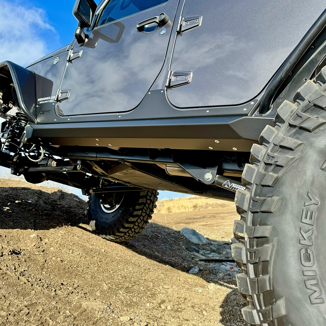 Savvy Rock Sliders Krawler Lite (Weld On) - 2007-2018 Jeep JKU