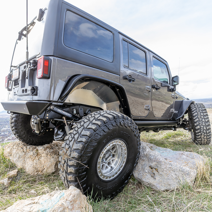 Savvy Rear Inner Fenders (High Clearance Aluminum) - 2007-2018 Jeep JK/JKU