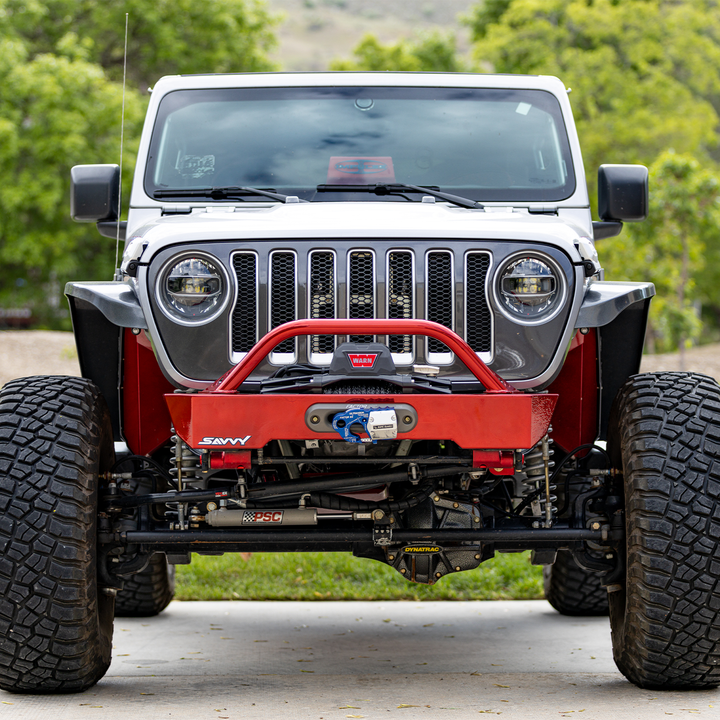 Savvy Aluminum Krawler Lite Essentials Bundle (Front & Rear Bumpers & Rock Sliders) - 2018-2026 Jeep JL 2-Door