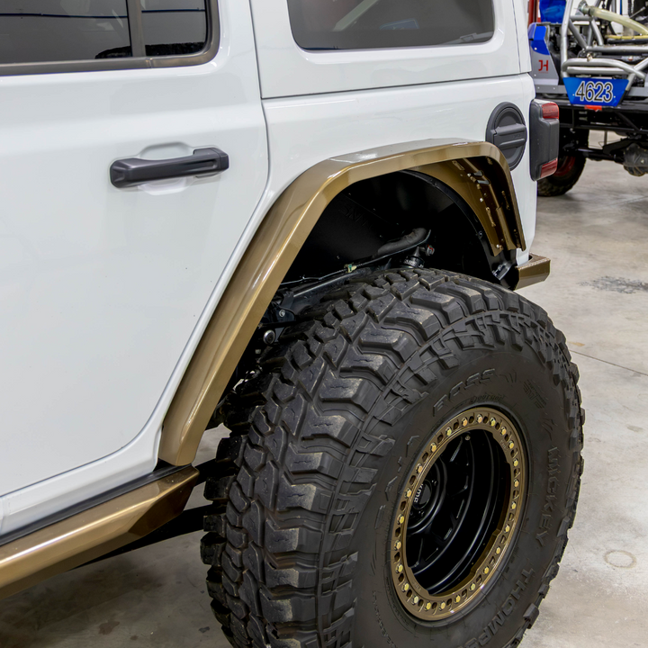 Savvy Rear Ultra Highline Fenders (Aluminum) - 2018-2026 Jeep JL/JLU