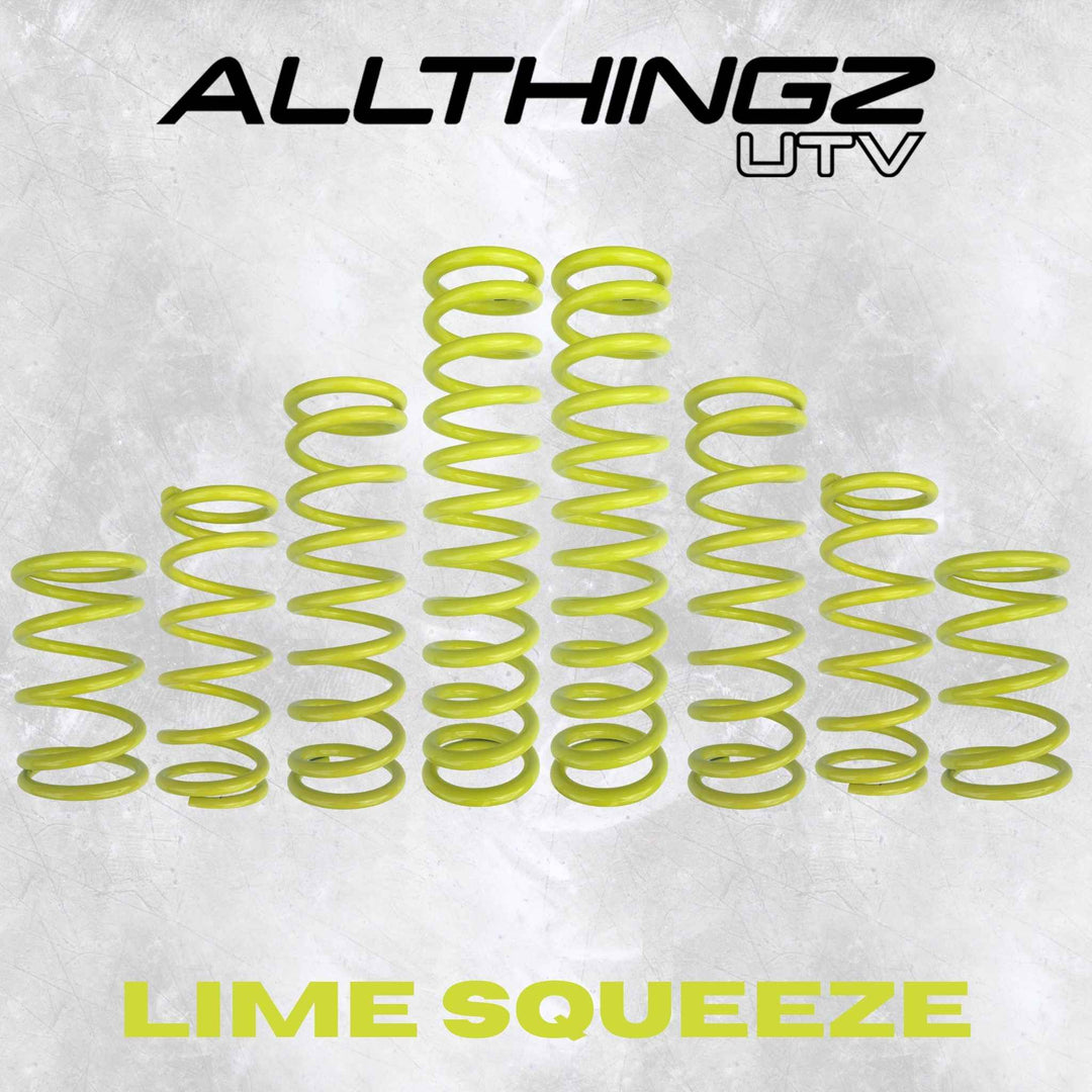 Polaris RZR Turbo R 2 Seater Dual Rate Spring Kit (Universal Shock Fitment)