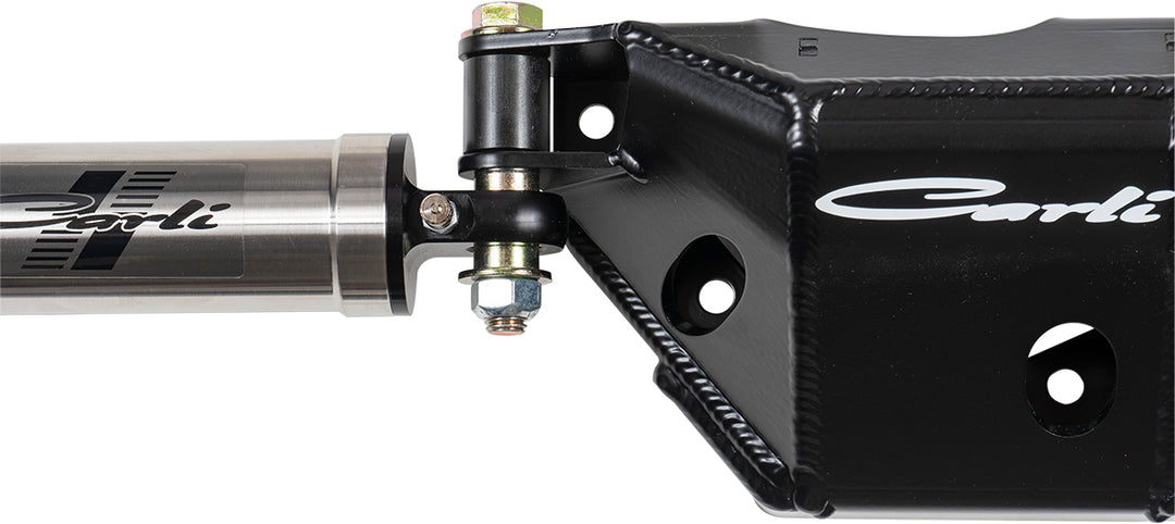 Carli 2005-2022 Ford F-250/F-350 Super Duty Low Mount Steering Stabilizer Kit - No Diff Gard