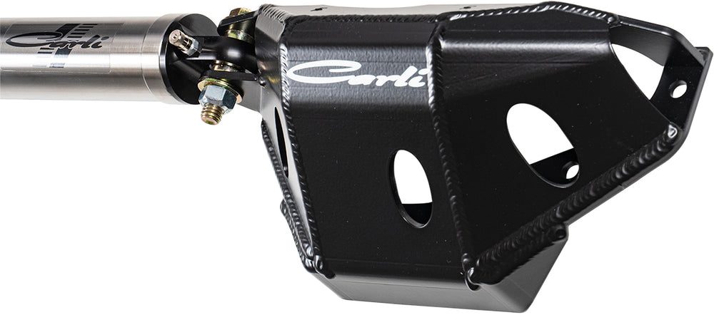 Carli 2005-2022 Ford F-250/F-350 Super Duty Low Mount Steering Stabilizer Kit - with Differential Guard