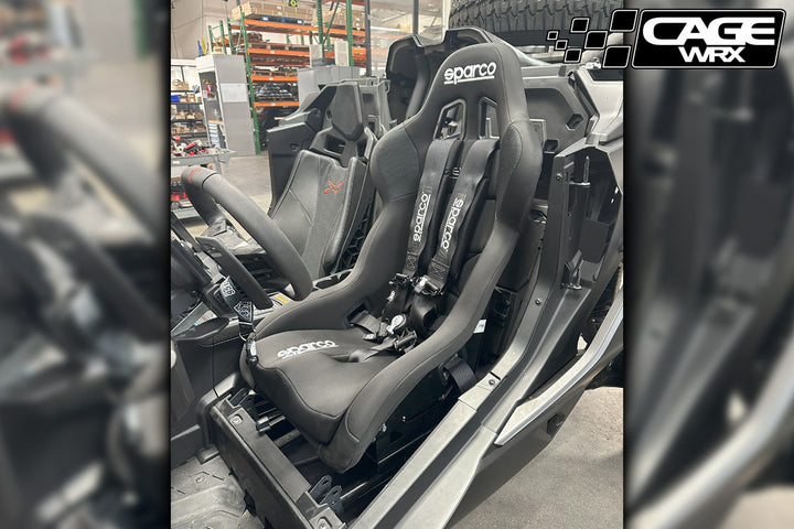 Cagewrx Sparco Seat Mount Front (1 mount) Can-Am Maverick R / X3 | image 4