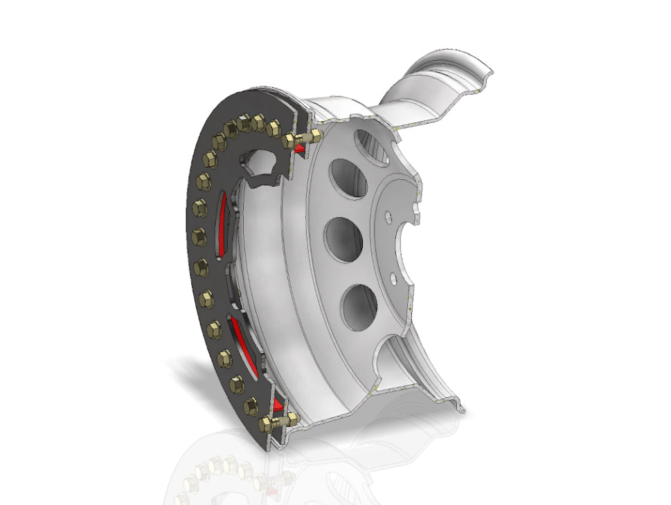 Motobilt Anti-Coning Ring for 15" DIY Beadlocks MB-ACR15 | image 2