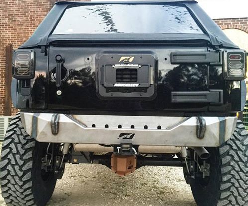 Motobilt Rear Stubby Bumper for 2007-2018 Jeep JK MB1010 | image 15