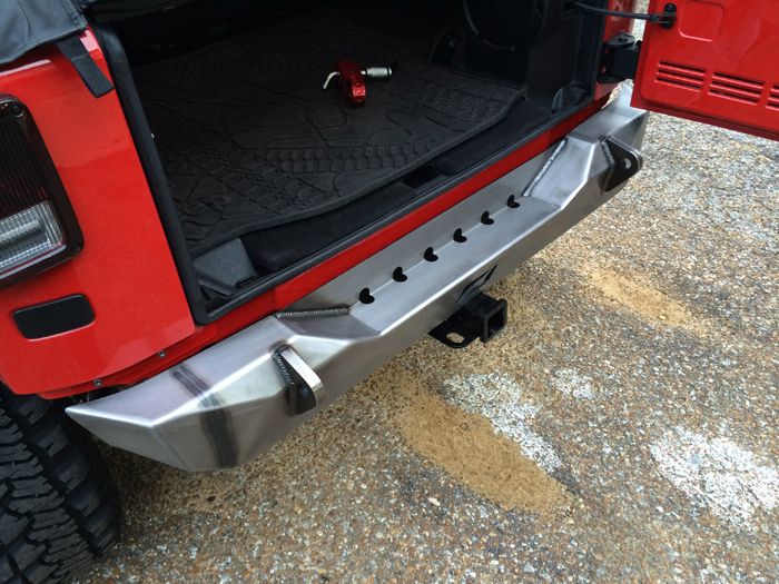 Motobilt Rear Stubby Bumper for 2007-2018 Jeep JK MB1010 | image 10