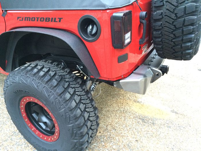 Motobilt Rear Stubby Bumper for 2007-2018 Jeep JK MB1010 | image 11