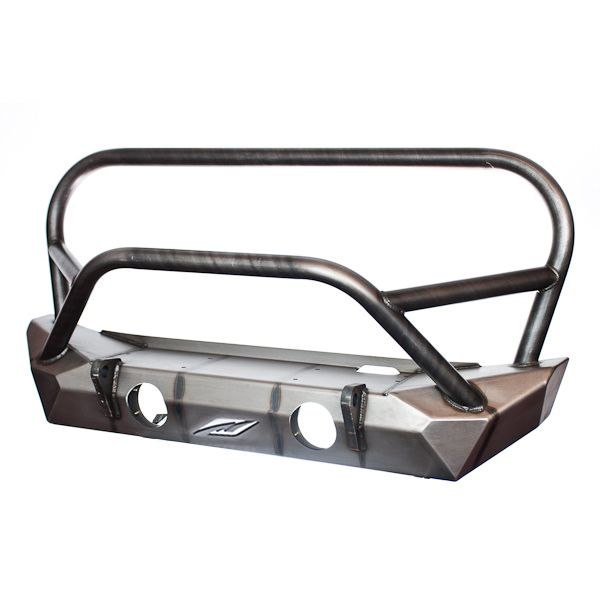 Motobilt Hammer Front Bumper with Stinger and Grille Hoop for 2007-2018 Jeep JK MB1025F-L | image 4