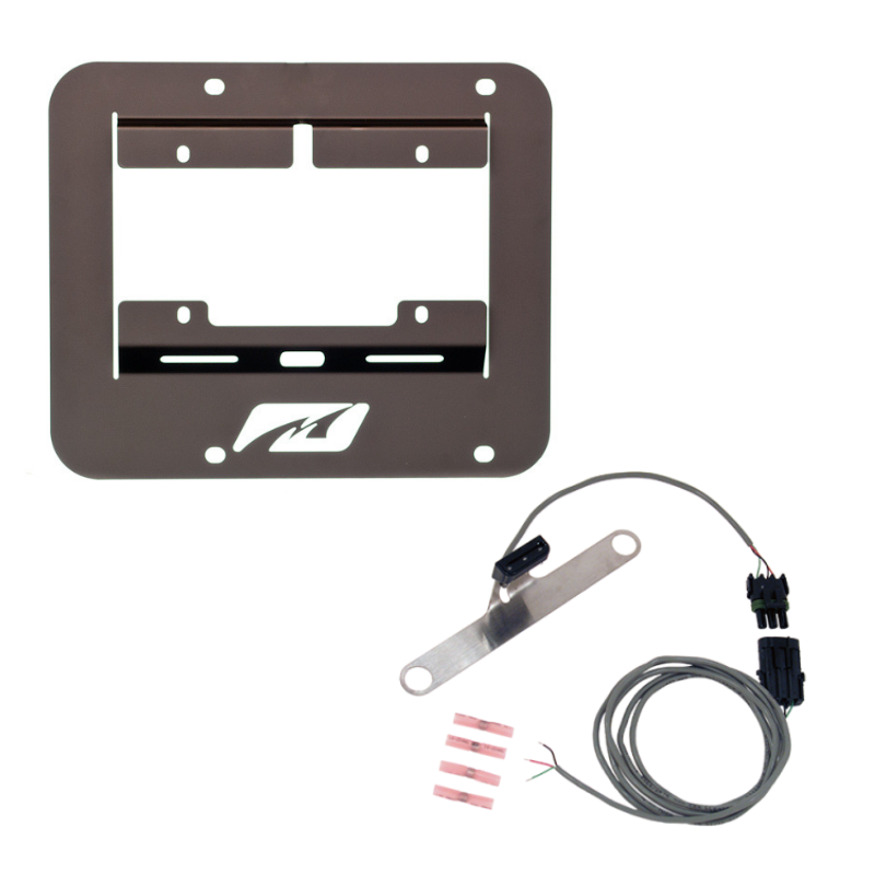 Motobilt Spare Tire Delete Kit with Tag Light for Jeep YJ/TJ/LJ MB1047-P-LD-PL6