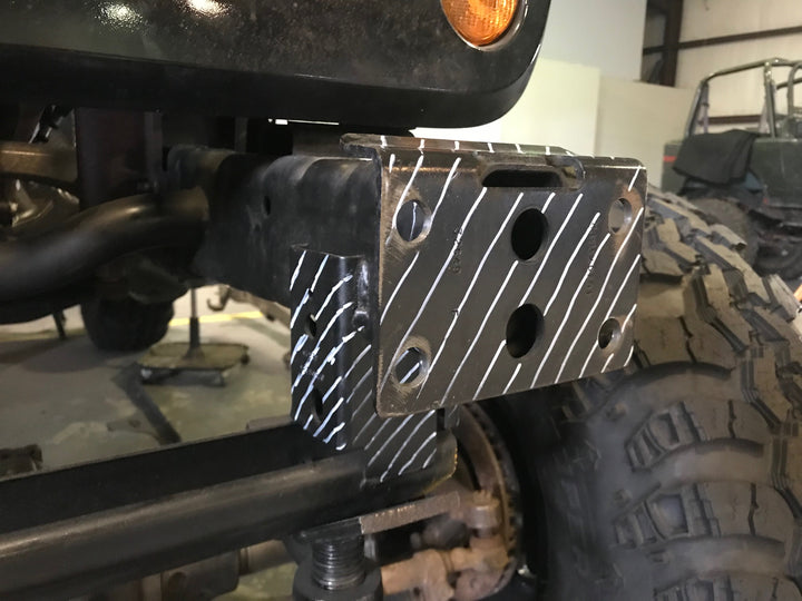 Motobilt Hatchet Front Bumper with Fogs for 2007-2018 Jeep JK MB1048F | image 8