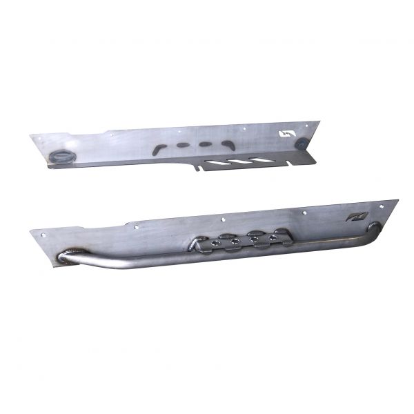 Motobilt Rocker Guards with Tube Step for Comp/Stretch Corners for 1997-2006 Jeep TJ MB1054-S