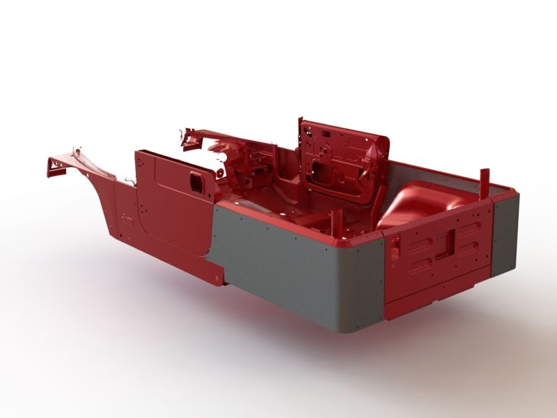 Motobilt Blank Corners Pair for Jeep CJ/YJ/TJ MB1057 | image 2