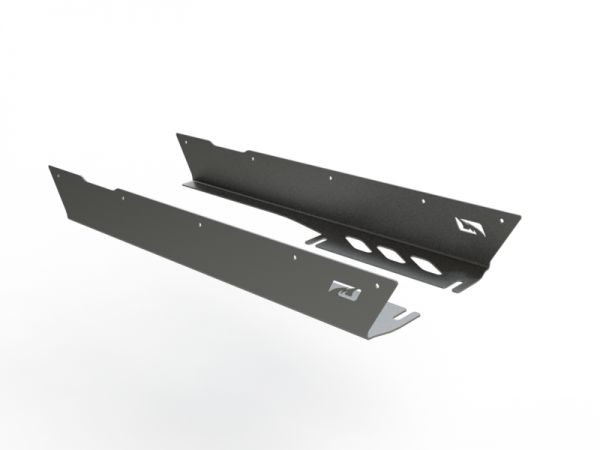 Motobilt Rocker Guards with Stock Flares for 1997-2006 Jeep TJ MB1059