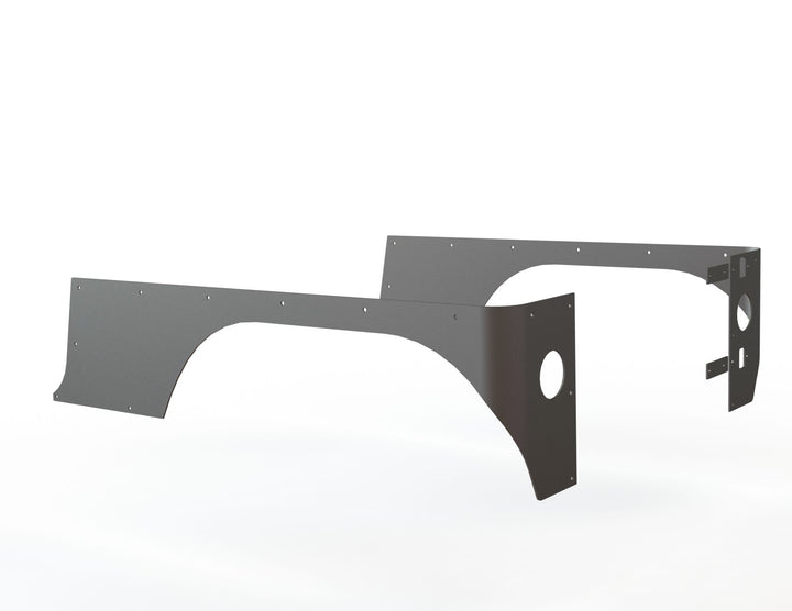 Motobilt Competition Cut Corners for 2004-2006 Jeep TJ Unlimited Pair MB1061