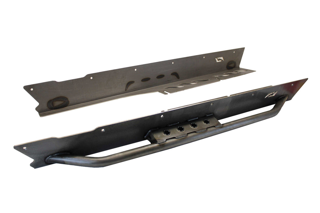 Motobilt Rocker Guards with Tube Step for Jeep LJ Unlimited, Notched for Motobilt Fenders MB1062-S-FND
