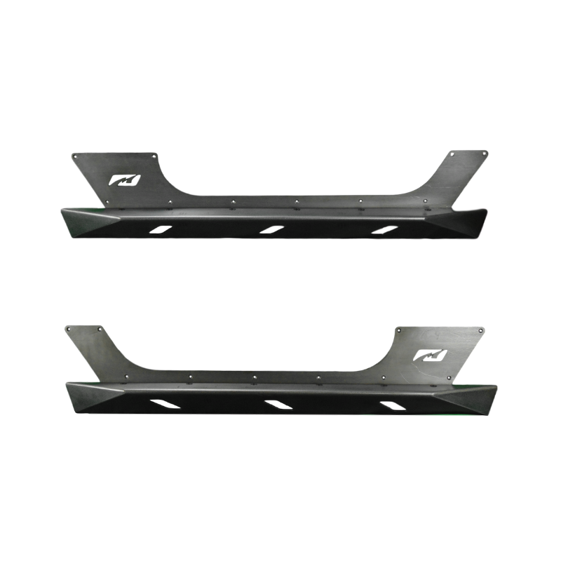 Motobilt Crusher Rocker Guards with Step for 2007-2018 Jeep JK MB1067