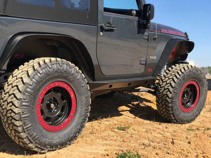 Motobilt Crusher Rocker Guards with Step for 2007-2018 Jeep JK MB1067 | image 6