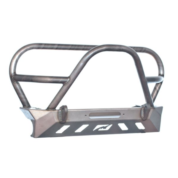 Motobilt Front Bumper with Grille Hoop and Stinger for Jeep YJ/TJ/LJ MB1069-L