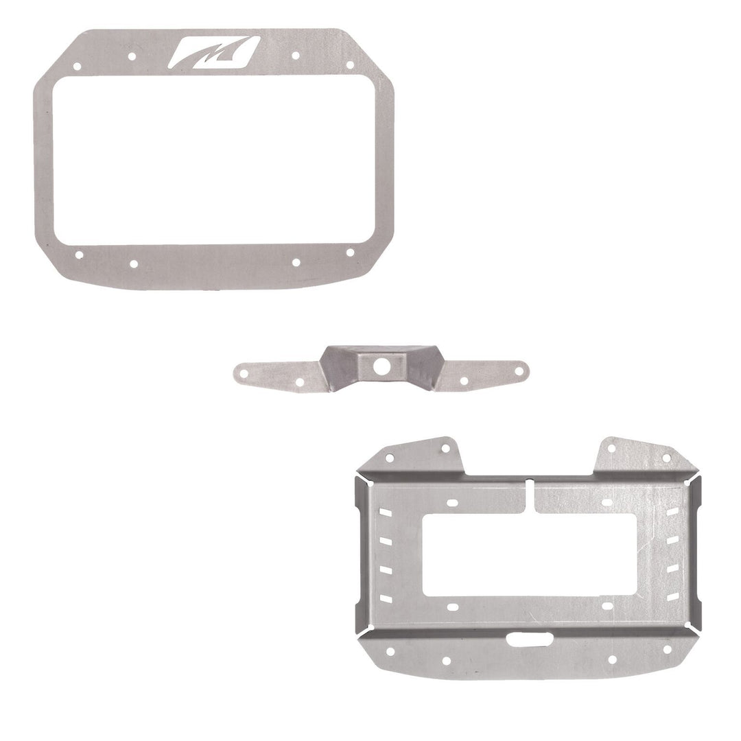 Motobilt Spare Tire Delete Tag Mount for 2018+ Jeep JL MB1077 | image 2