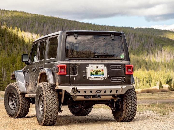 Motobilt Crusher Rear Bumper No Spare for 2018+ Jeep JL MB1079 | image 4
