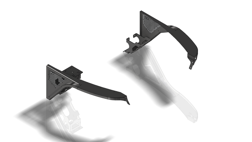 Motobilt Aluminum Front Fenders 2" Flare for Jeep TJ/LJ MB1082-2-A | image 2
