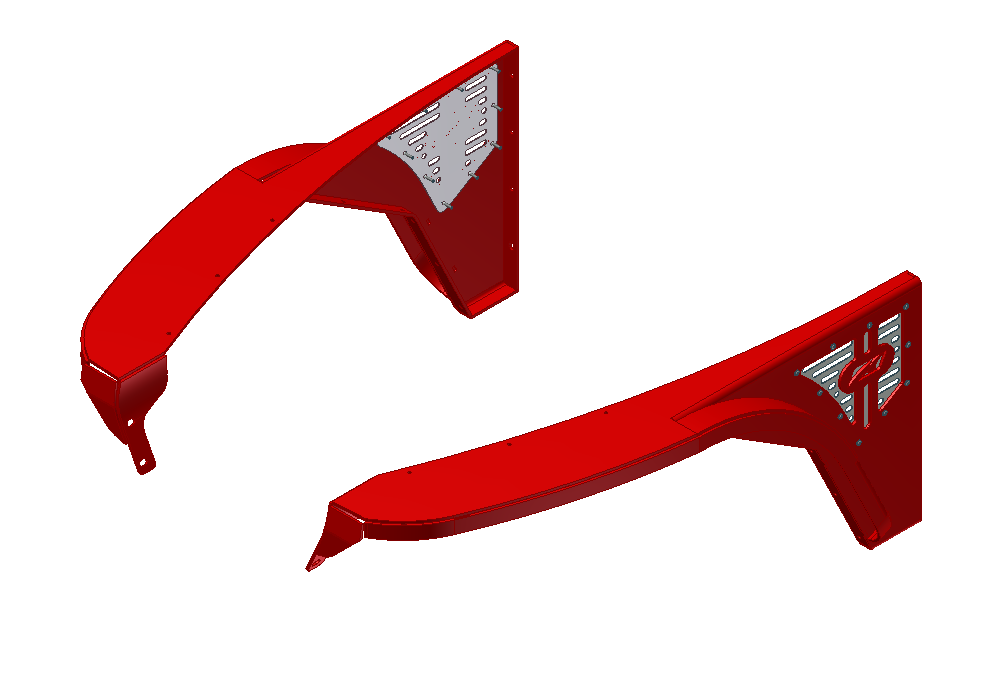 Motobilt Flat Fenders 2" Flare No Inner Fender for 1997-2006 Jeep TJ/LJ Pair MB1082-2