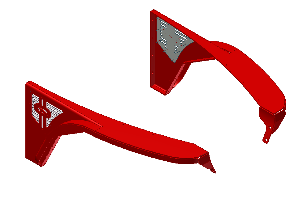 Motobilt Flat Fenders 2" Flare No Inner Fender for 1997-2006 Jeep TJ/LJ Pair MB1082-2 | image 2