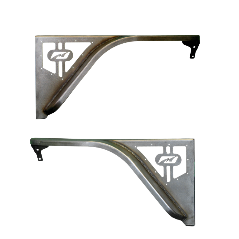 Motobilt Flat Fenders 4" Flare No Inner Fender for 1997-2006 Jeep TJ/LJ Pair MB1082-4